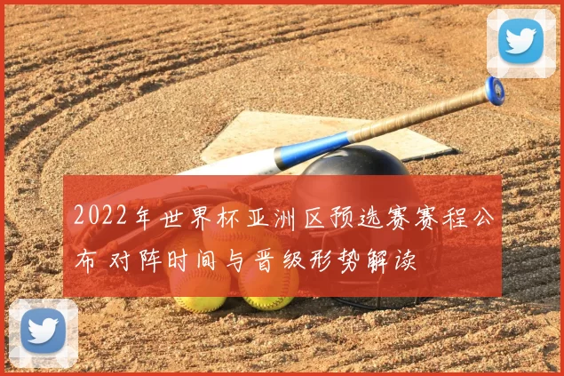 2022年世界杯亚洲区预选赛赛程公布 对阵时间与晋级形势解读
