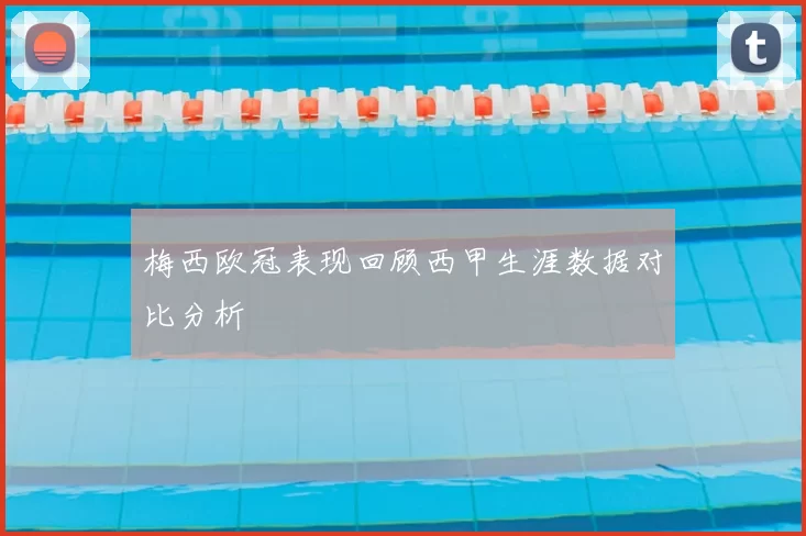 梅西欧冠表现回顾西甲生涯数据对比分析